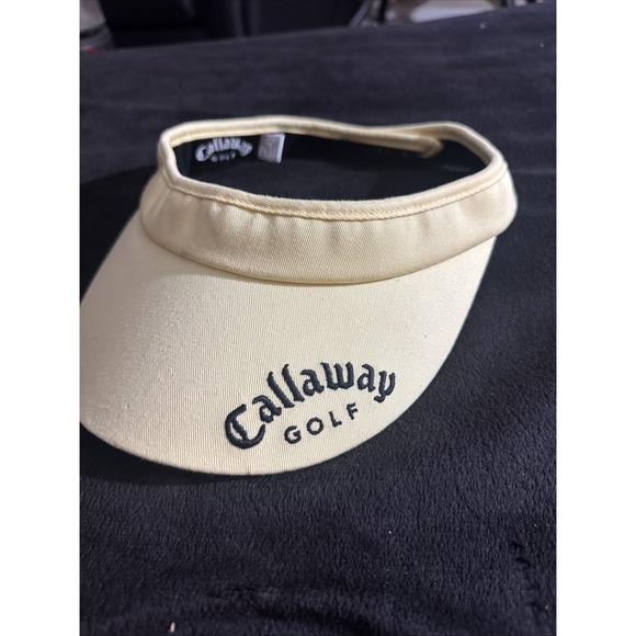 Vintage Callaway‎ Golf Visor Yellow - Picture 1 of 9